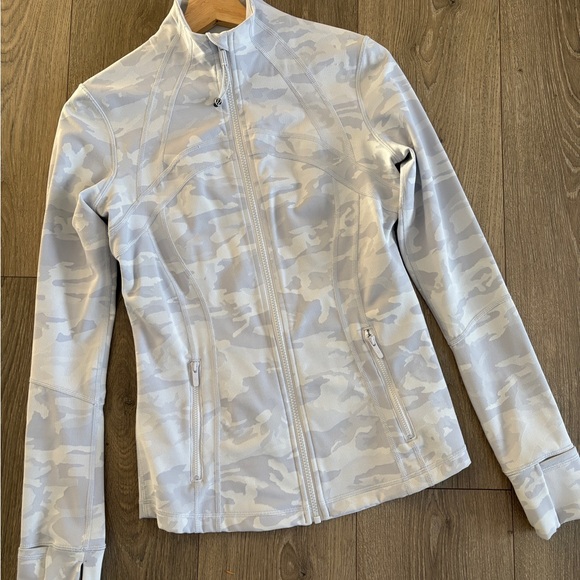 lululemon athletica Tops - Lululemon Define Jacket, Size 8, white camo.